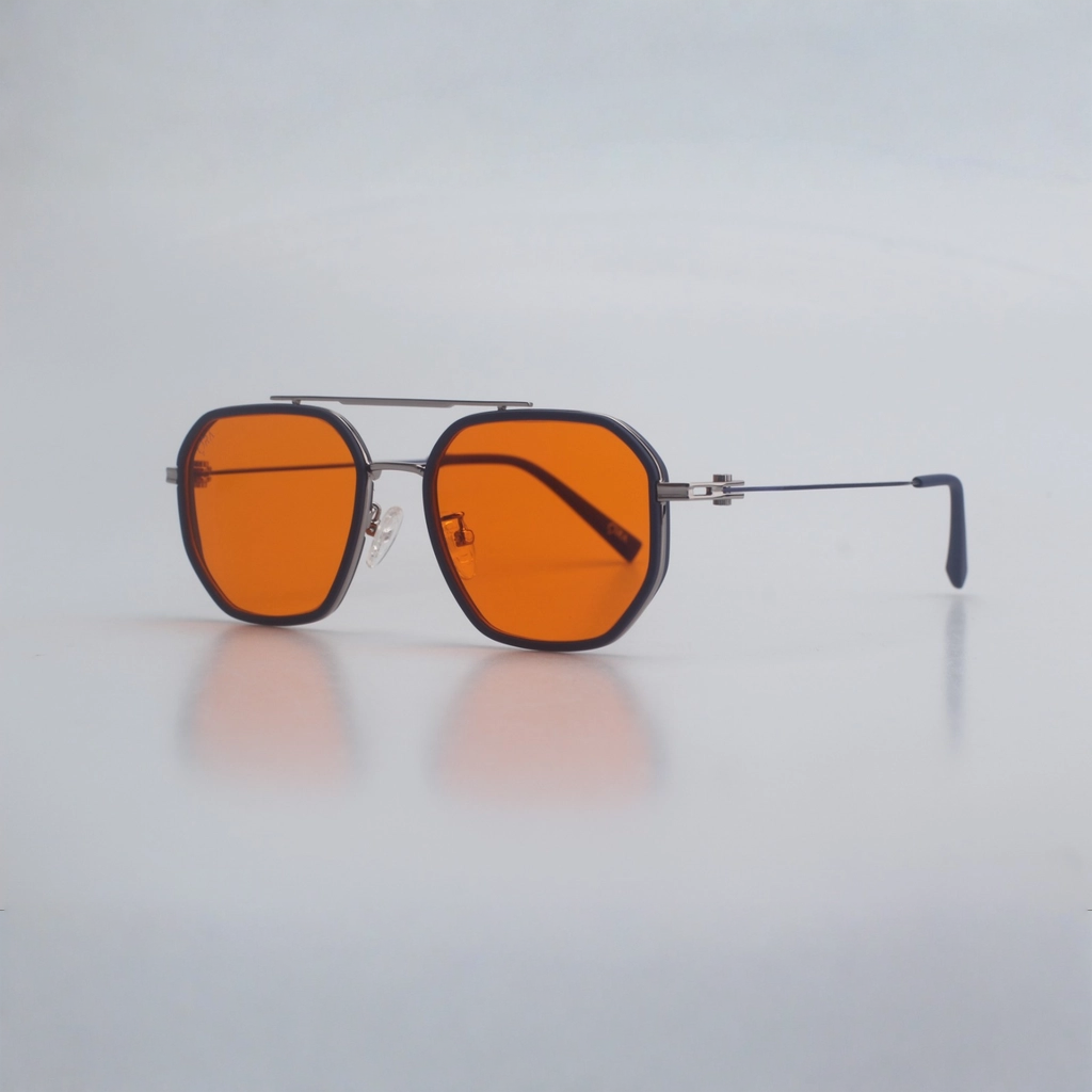 SunDown Eloria Blue Blocking Glasses - Silver Blue