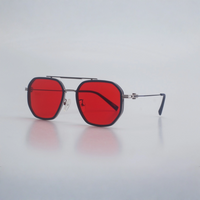 NightFall Eloria Blue Blocking Glasses - Silver Blue