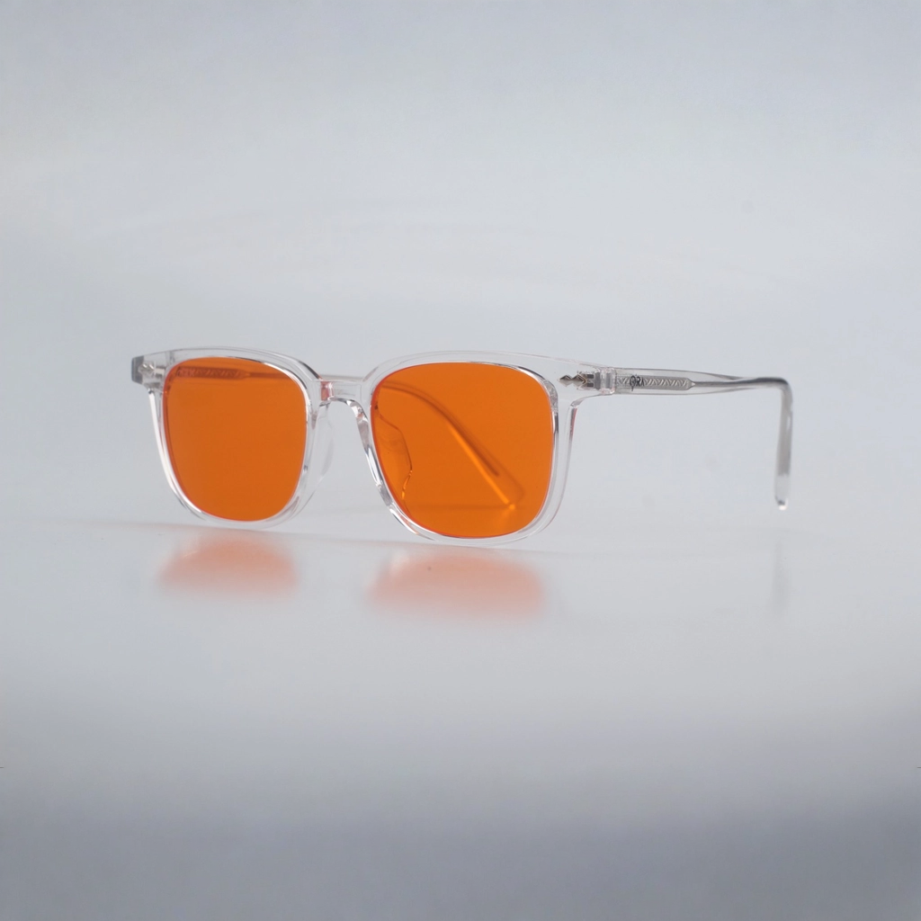 SunDown Solene Blue Blocking Glasses - Transperant