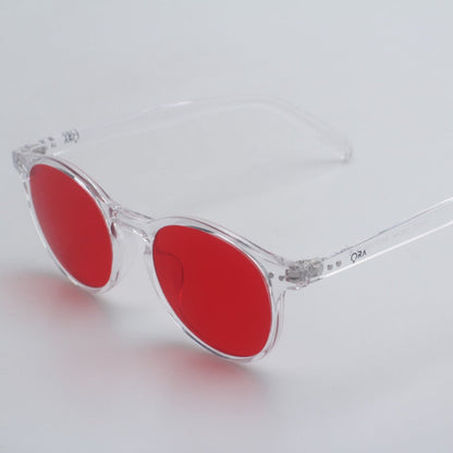 NighFall Luna Blue Blocking Glasses - Transperant