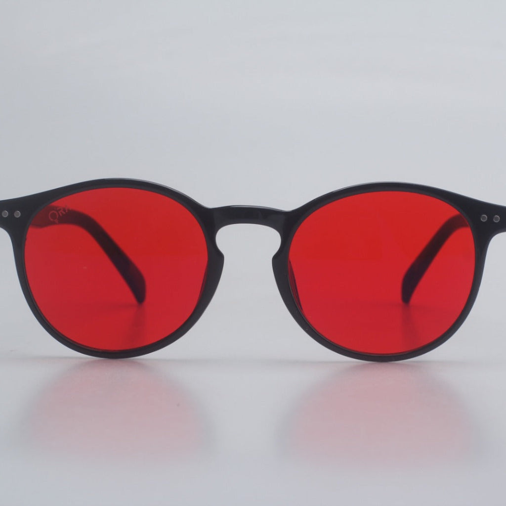 NighFall Luna Blue Blocking Glasses - Black