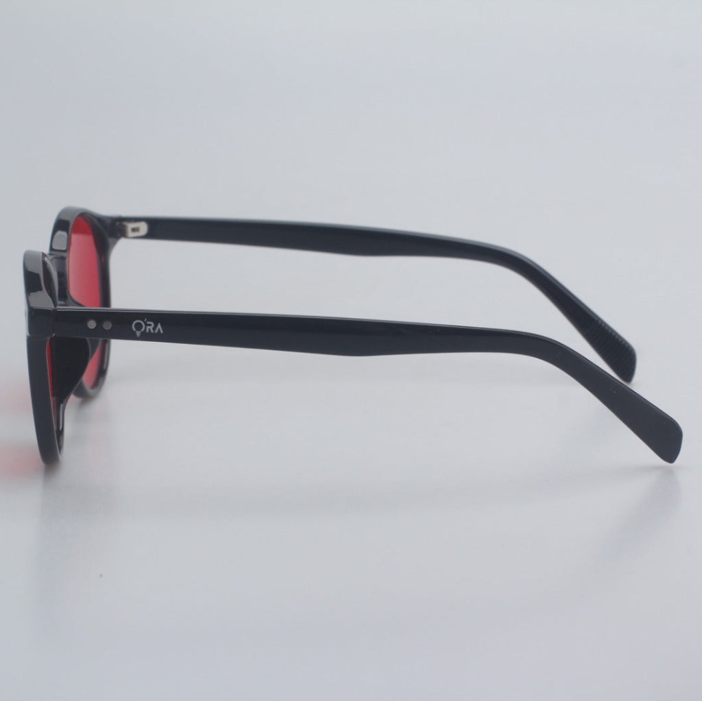 NighFall Luna Blue Blocking Glasses - Black