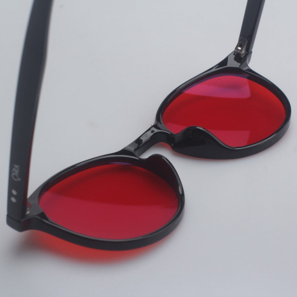 NighFall Luna Blue Blocking Glasses - Black