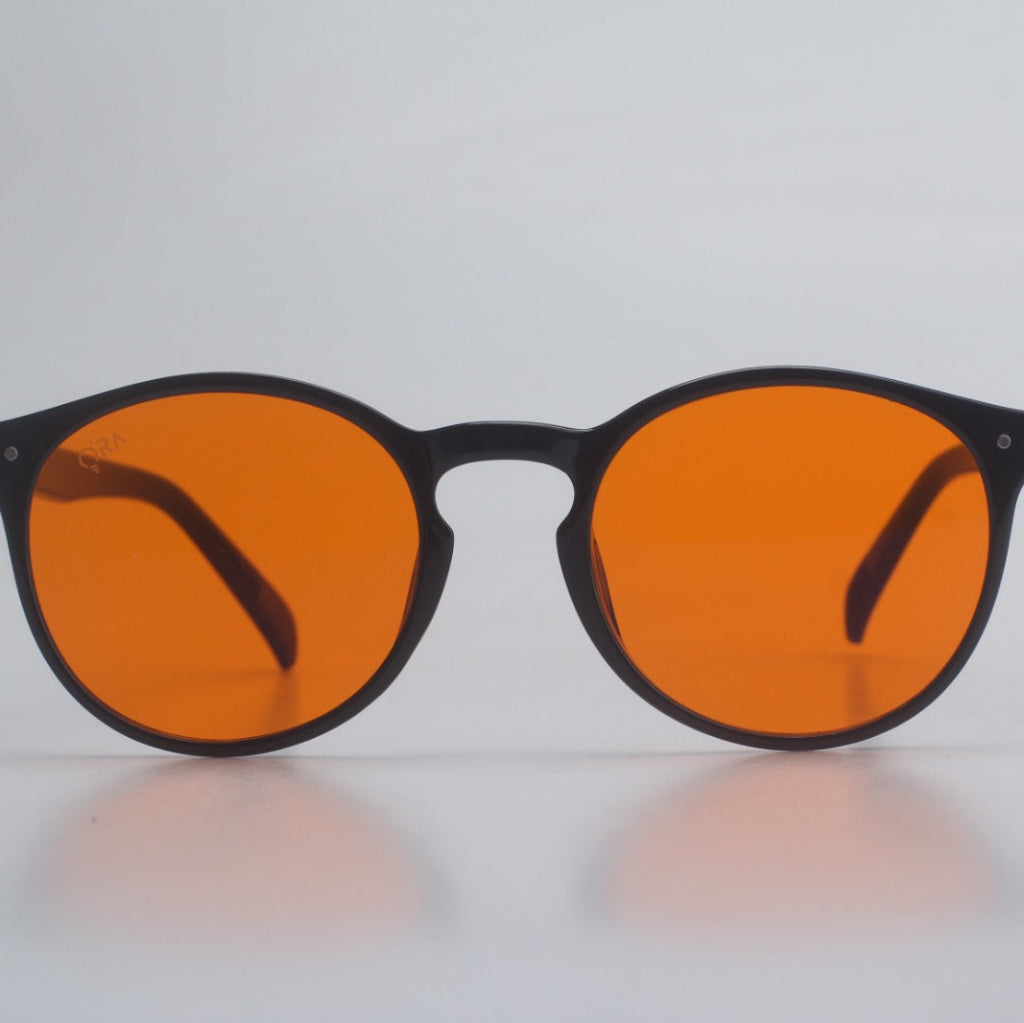 SunDown Luna Blue Blocking Glasses - Black