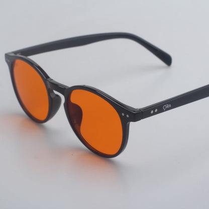 SunDown Luna Blue Blocking Glasses - Black