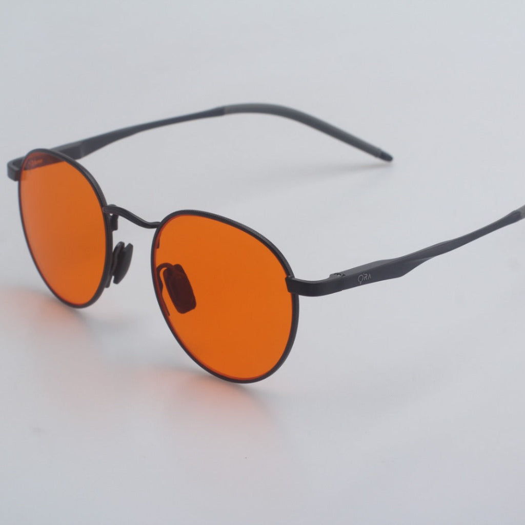 SunDown Lucia Blue Blocking Glasses - Black