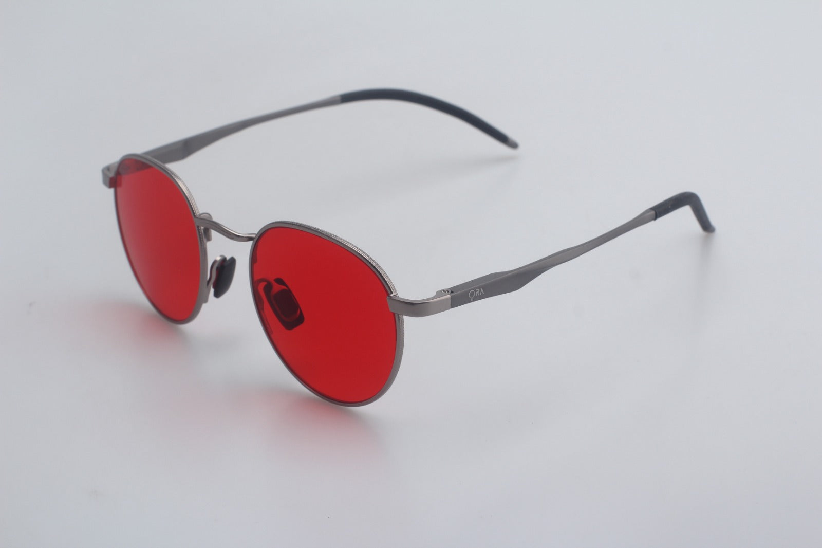 NightFall Lucia Blue Blocking Glasses - Silver