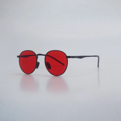NightFall Lucia Blue Blocking Glasses - Black