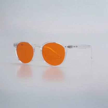 SunDown Luna Blue Blocking Glasses - Transperant
