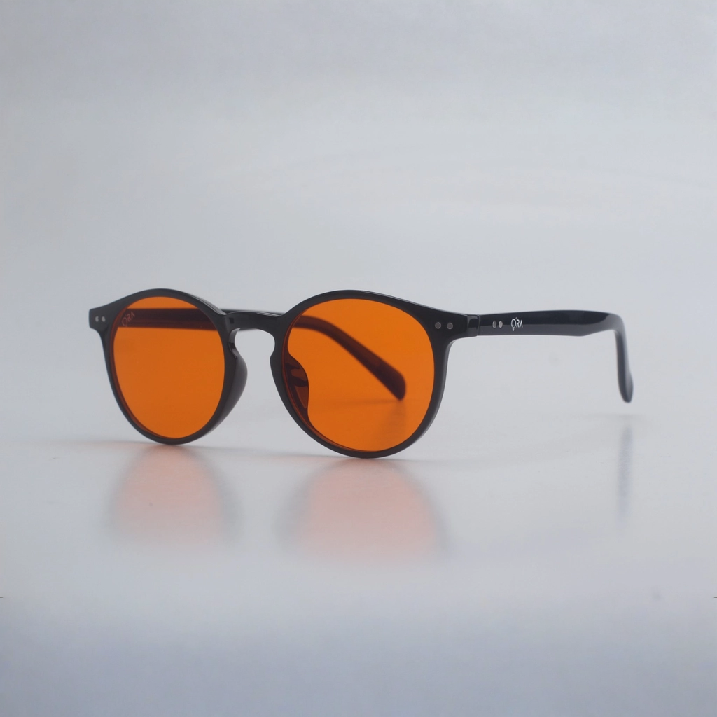 SunDown Luna Blue Blocking Glasses - Black