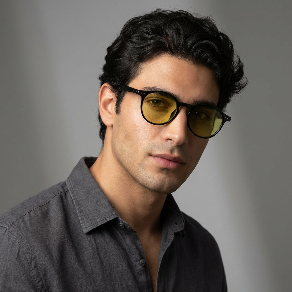 DayMax Luna Blue Blocking Glasses - Black