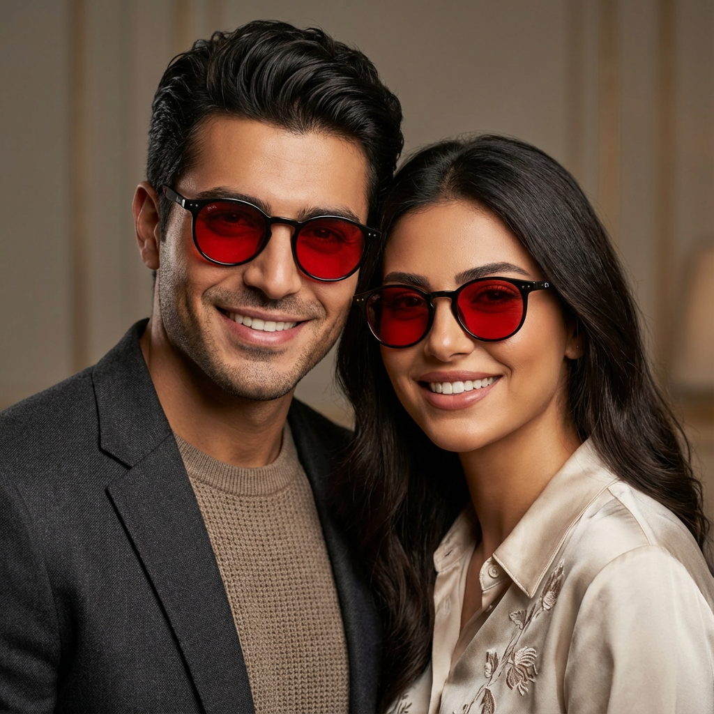 NighFall Luna Blue Blocking Glasses - Black