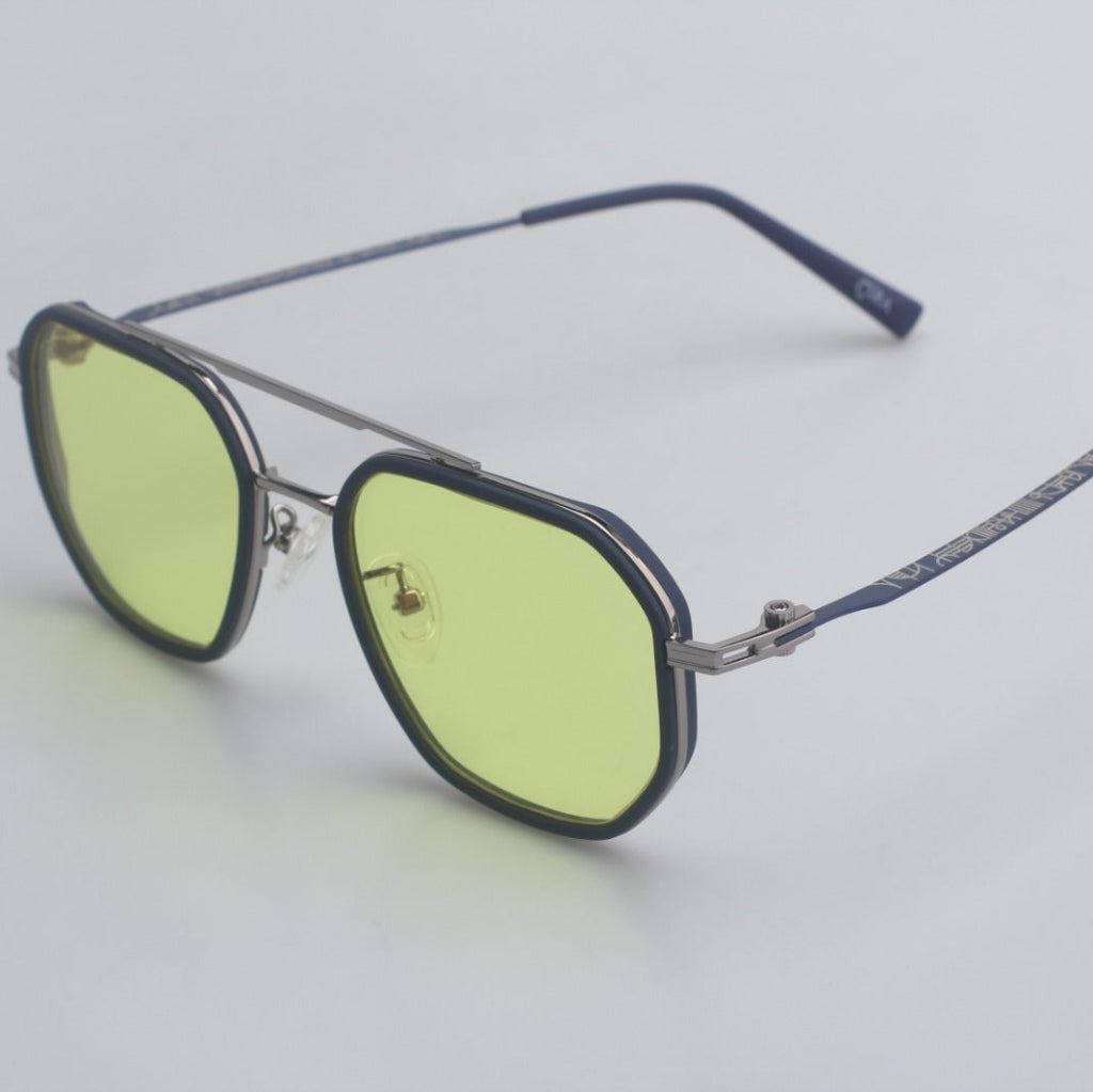 DayMax Eloria Blue Blocking Glasses - Silver Blue