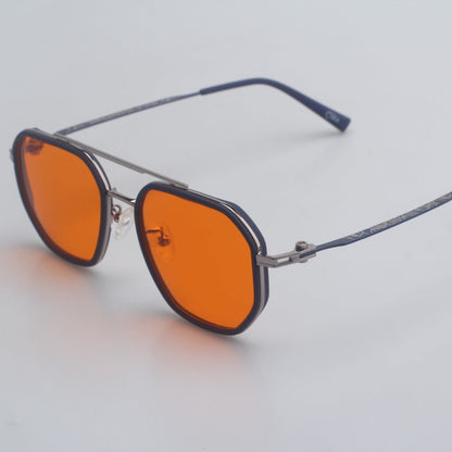 SunDown Eloria Blue Blocking Glasses - Silver Blue