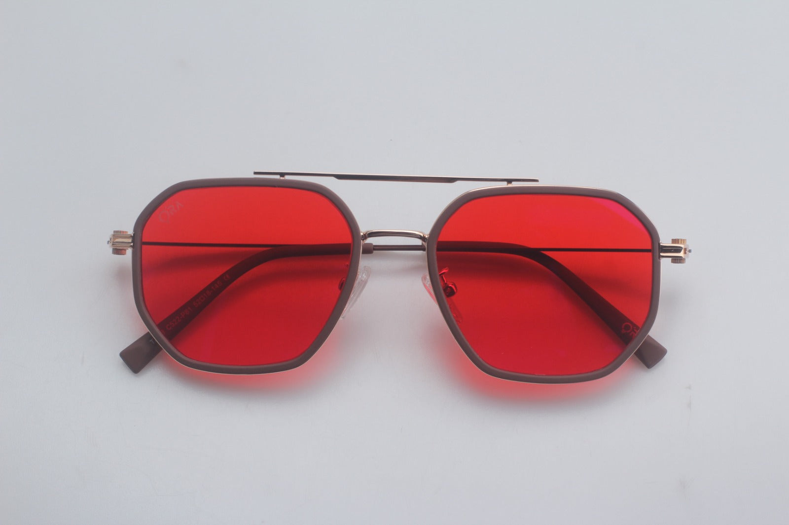 NightFall Eloria Blue Blocking Glasses - Gold Brown