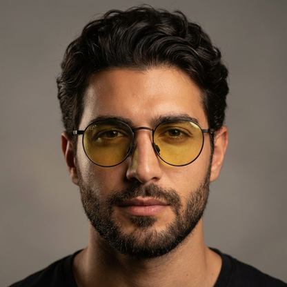 DayMax Lucia Blue Blocking Glasses - Black